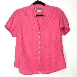 Columbia XCO Button Down Short Sleeve Blouse